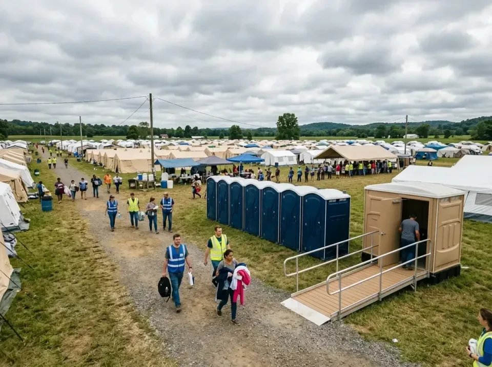 disaster-relief-camp-restrooms-010 — frequently asked questions, Dumpster & Portable Bathrooms Rental in Allendale, MI